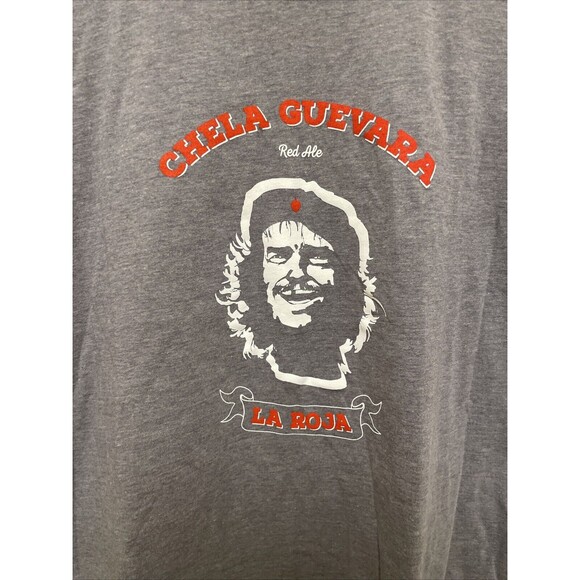 Revolution T-shirt Che Guevara Tee Adult Large Chela Guevara Red Ale Cerveceria - Picture 2 of 6